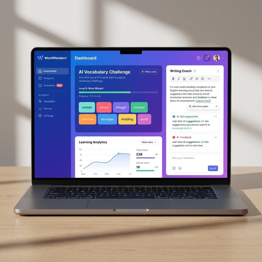 WordWonders Platform Mockup